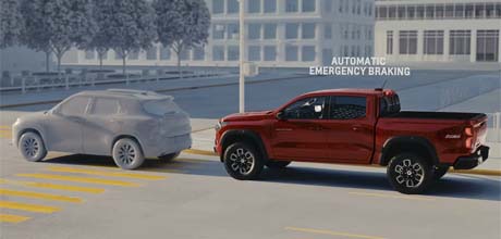 Forward collision alert and emergency braking