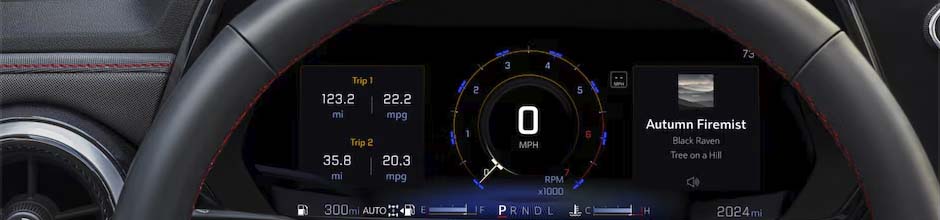 11-inch fully digital driver information center segment-first