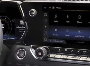 11.3-inch diagonal center touch-screen