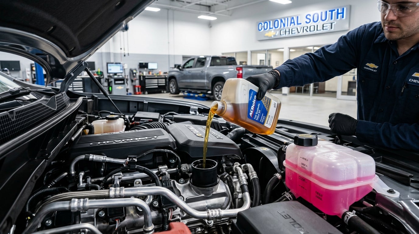 Chevrolet Fluid Top‑Ups and Flushes in Dartmouth