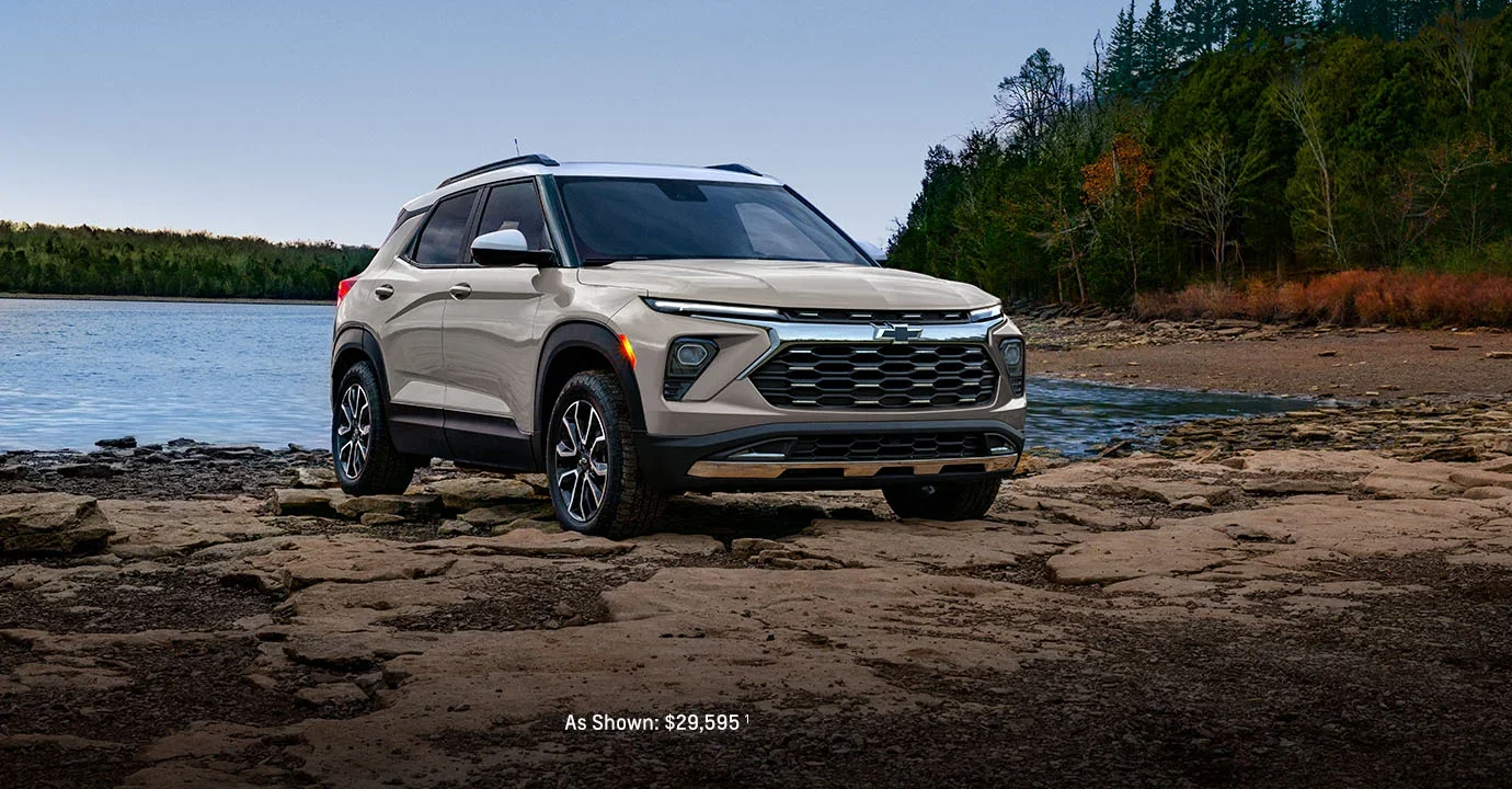 2026 Chevrolet Trailblazer exterior in winter conditions