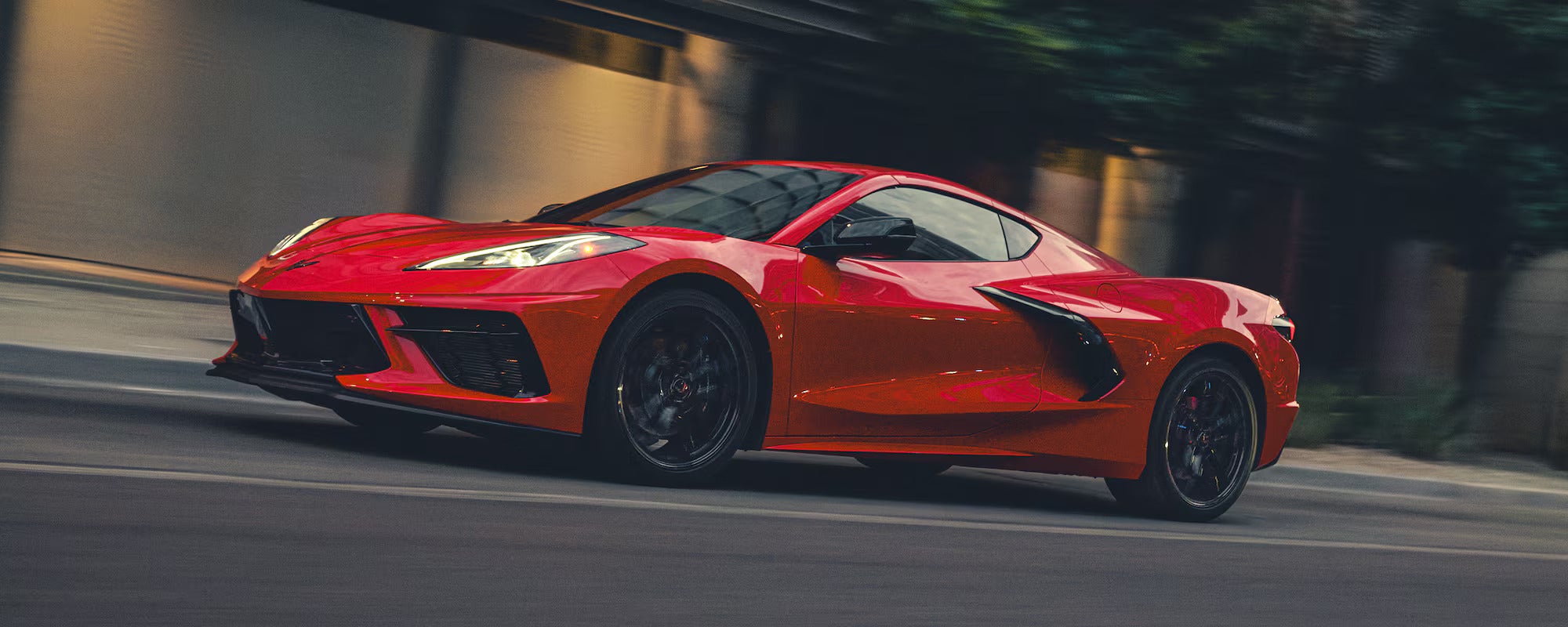 2026 Chevy Corvette On The Road