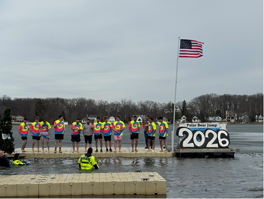 VanDevere team members participating in the Portage Lakes Polar Bear Jump, raising nearly $3,000 for the Akron Canton Food Bank. VanDevere sponsored the jump, with 100% of proceeds going to the charity.