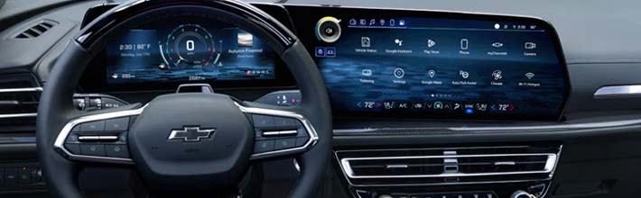 17.7”* infotainment screen Standard