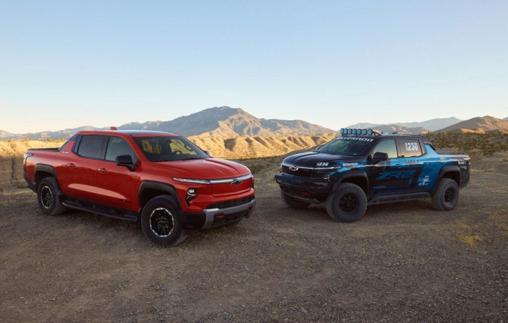 Silverado EV ZR2 Race Truck Concept 