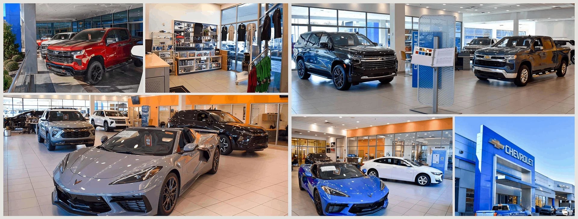 Winner Chevrolet showroom