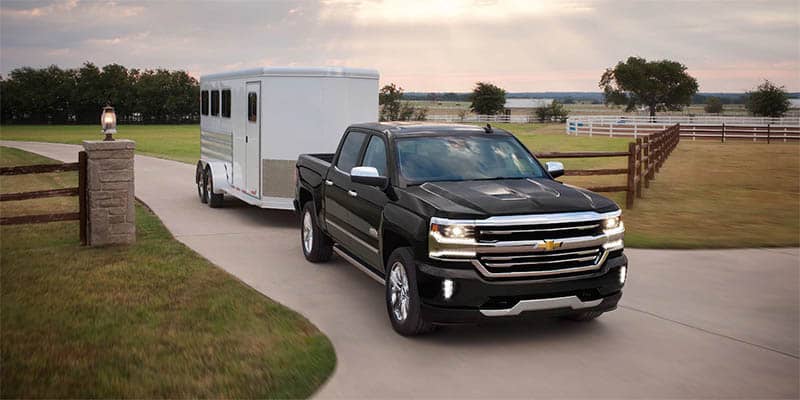 Chevy Silverado towing