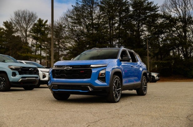 blue 2026 chevy equinox