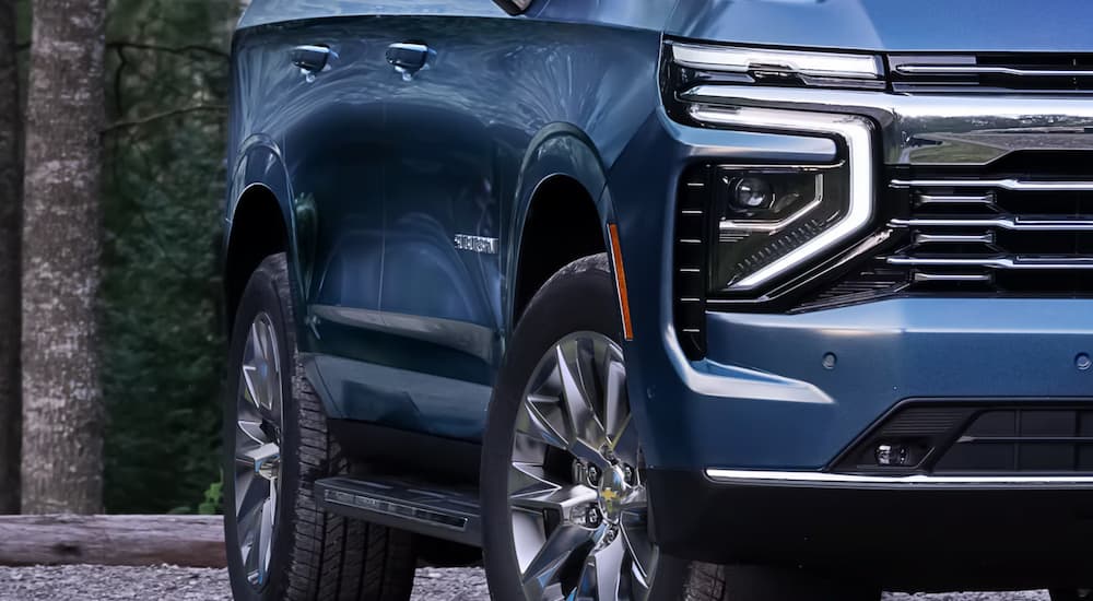 Blue 2025 Chevy Suburban for sale near San Antonio