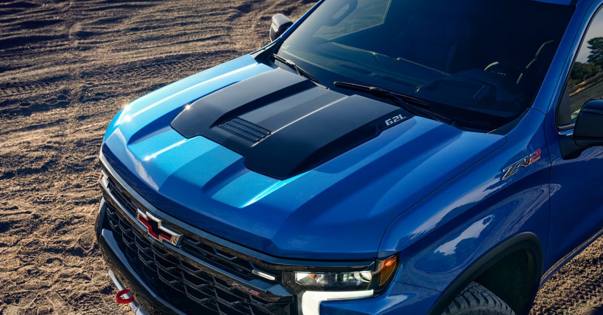 2025 Chevy Silverado 1500 ZR2 Trim driving off road
