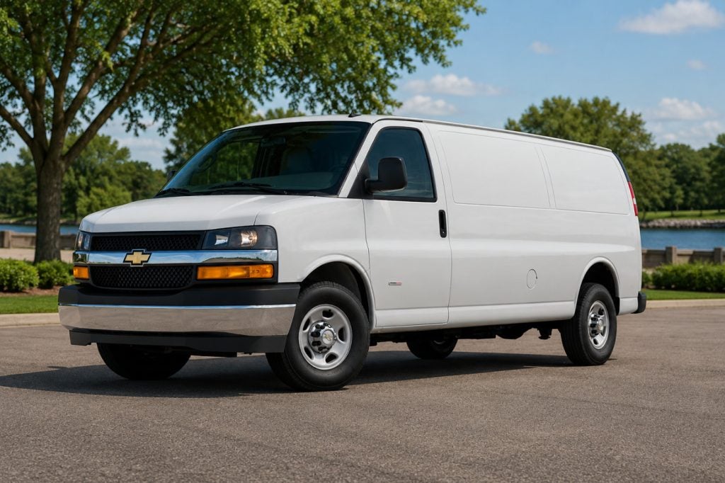 Chevy Express Cargo Van, Best Fleet Vehicles for HVAC Companies in the Seattle-Tacoma Area, Jet Cheverolet