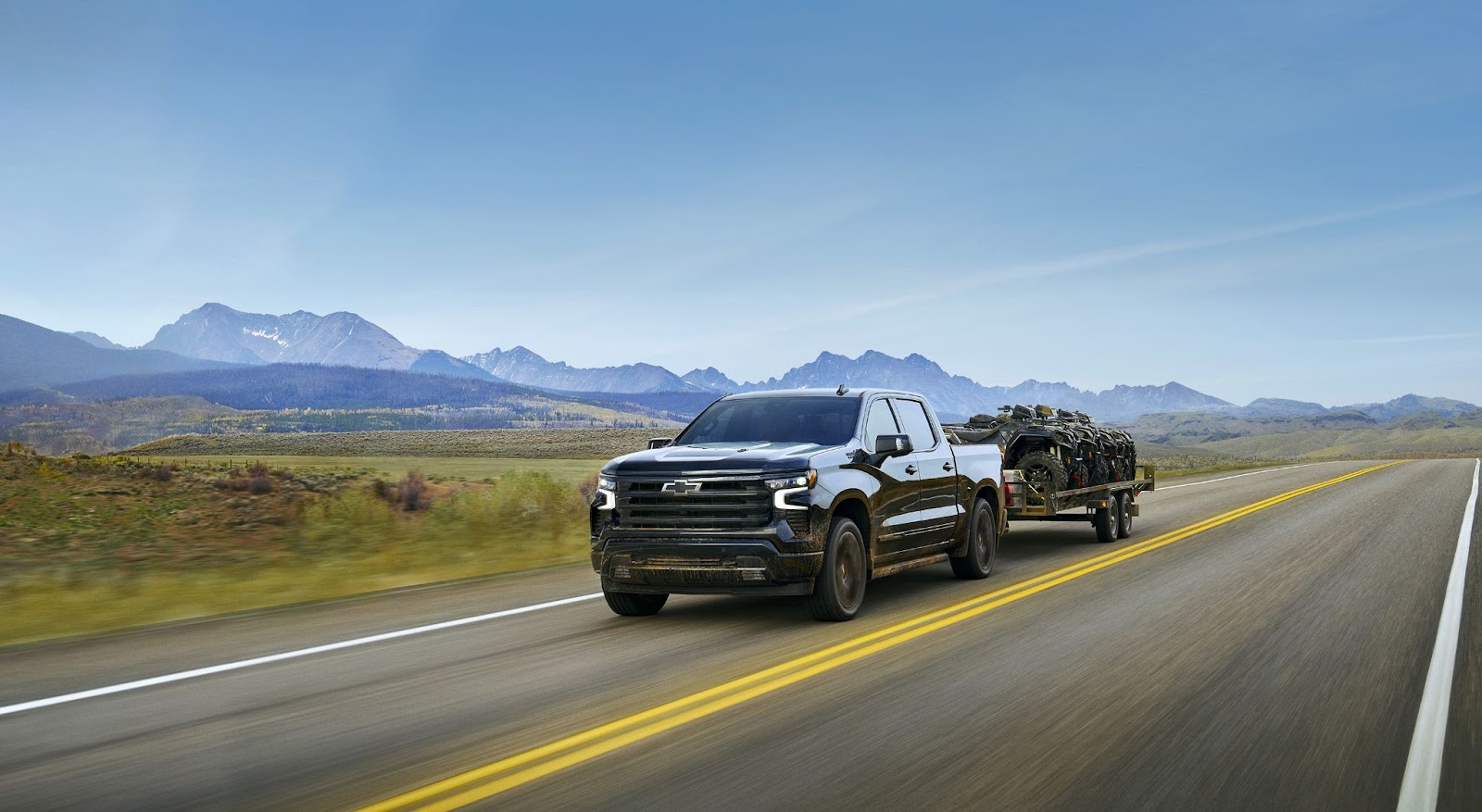 Chevy Silverado towing