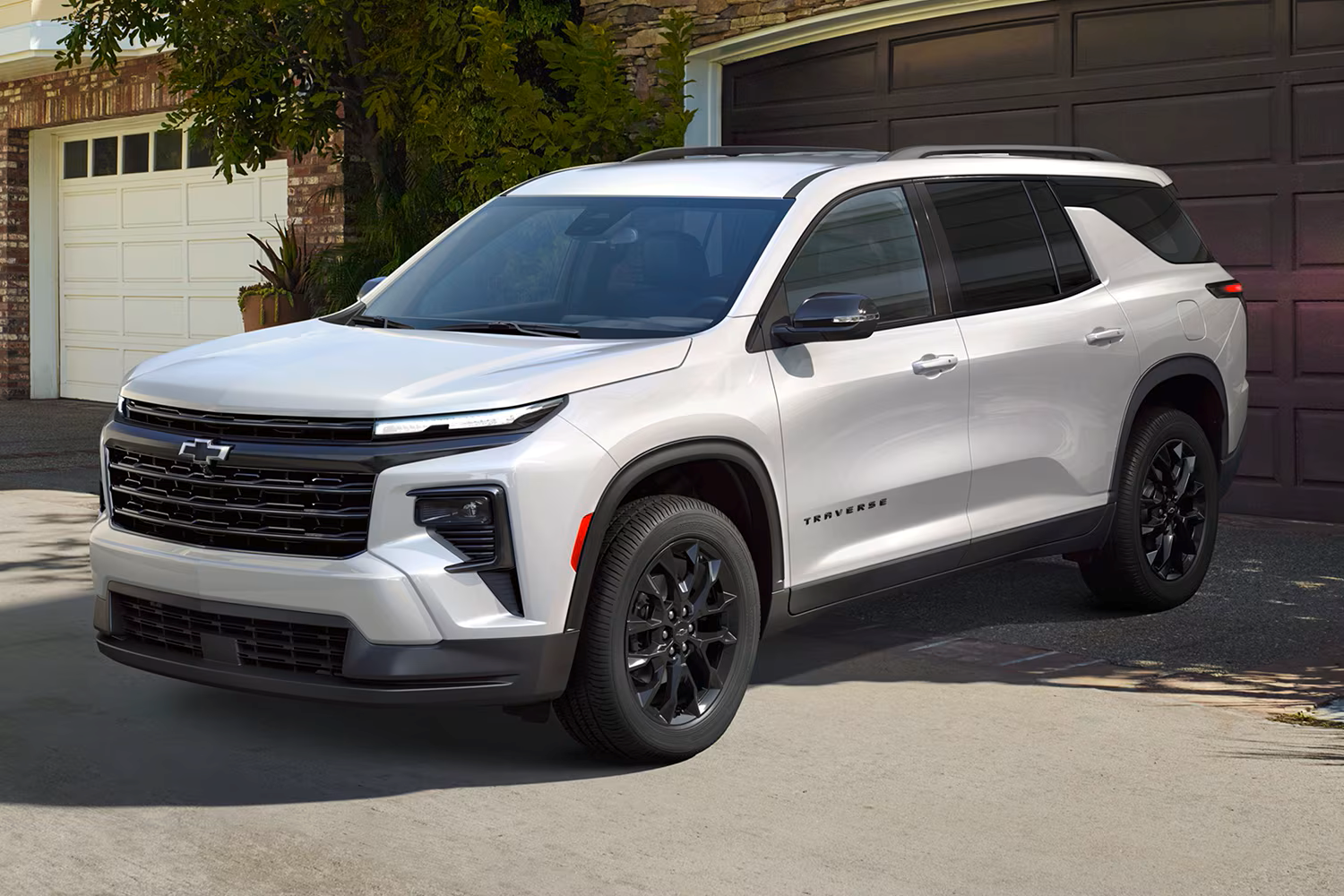2026 Chevrolet Traverse parked in a driveway