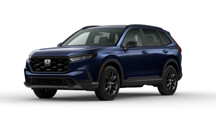 2026 Honda CR-V Sport Hybrid in Canyon River Blue Metallic
