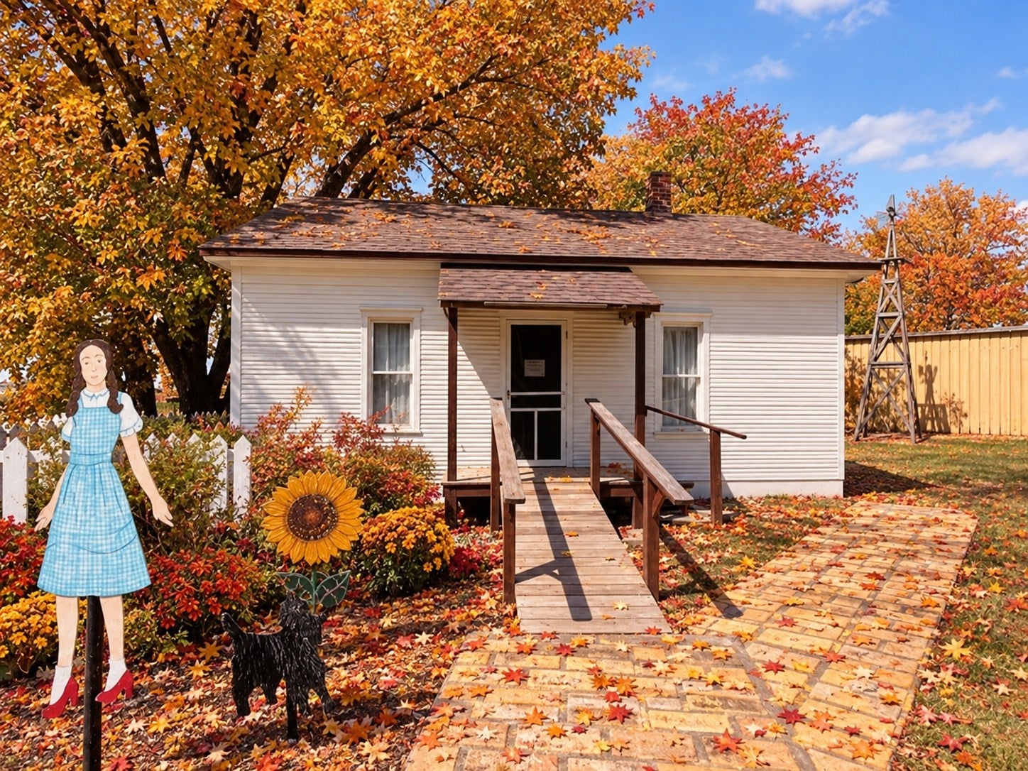 Drive your Honda HR-V near Liberal to the Land of Oz house