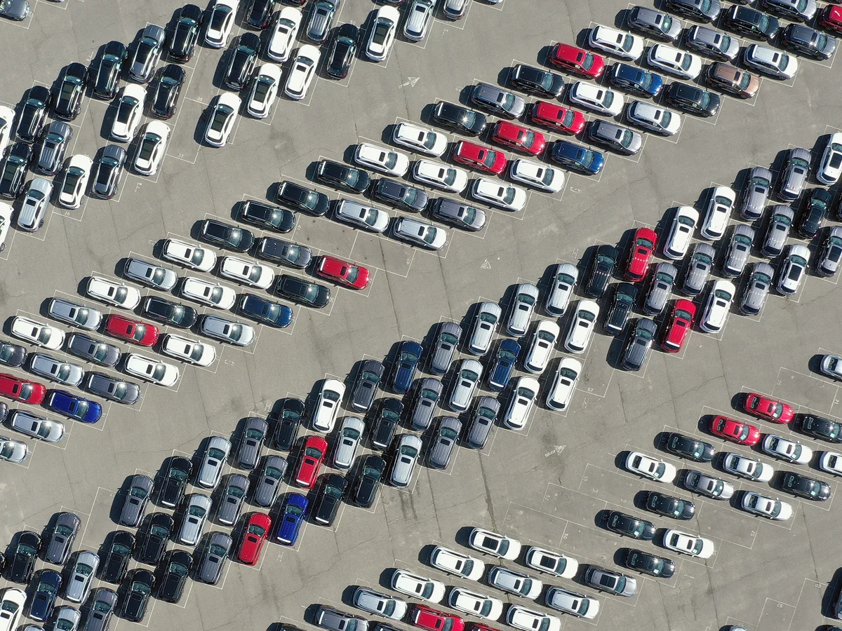 Pre-owned Chevrolet SUVs and trucks on the lot at Cecil Clark Chevrolet in Leesburg, Florida near The Villages