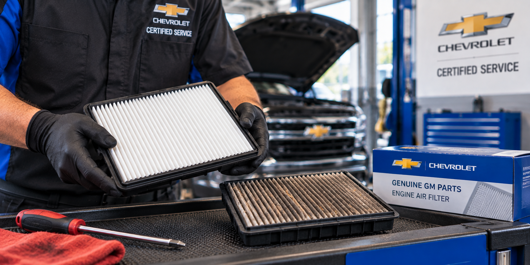 Chevrolet Air Filter Service in San Bernardino