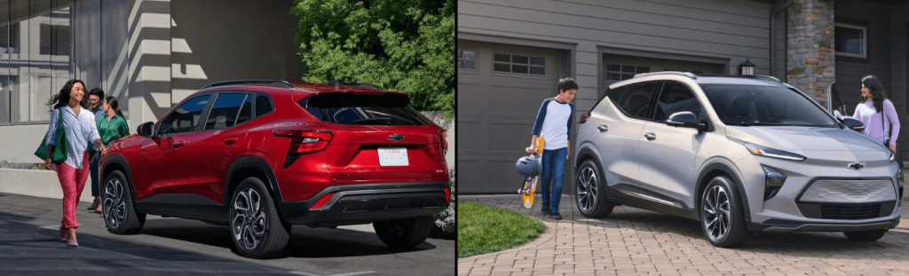 Chevrolet Trax vs. Chevrolet Bolt EUV