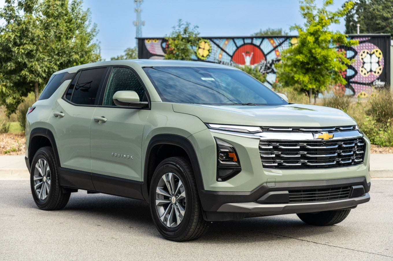 Chevy Equinox Cacti Green Mural