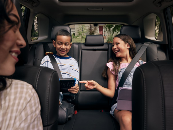 Family inside the 2026 Toyota RAV4
