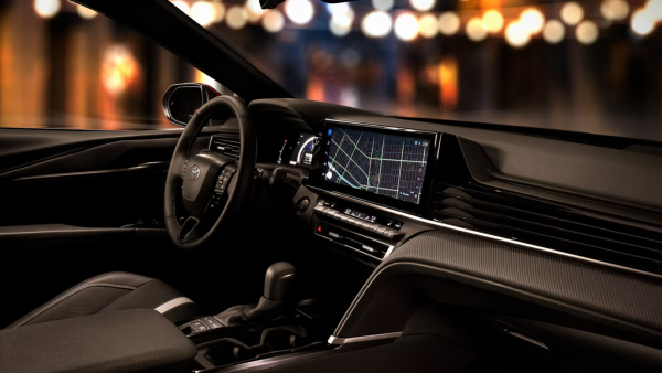 The dashboard of the 2026 Toyota Camry