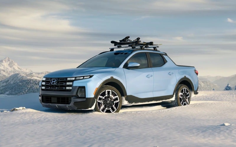 Terrain Mode Select on the 2026 Hyundai Santa Cruz for Winter Drives around St. Paul, NE