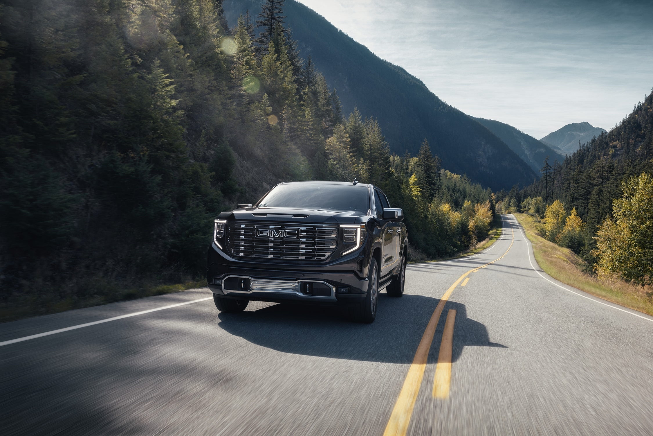 GMC Sierra Driving