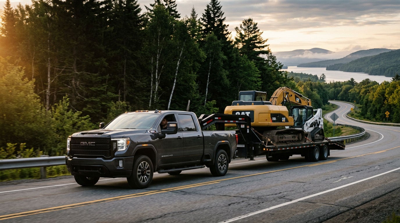 gmc-sierra-2500hd-towing-gooseneck-maine