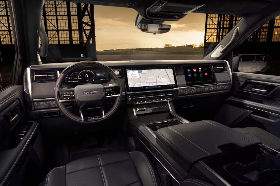 2027 GMC Sierra 1500 Denali Ultimate interior technology in coastal Maine