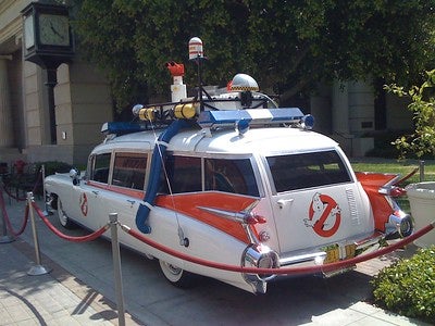 ghostbusters cadillac car