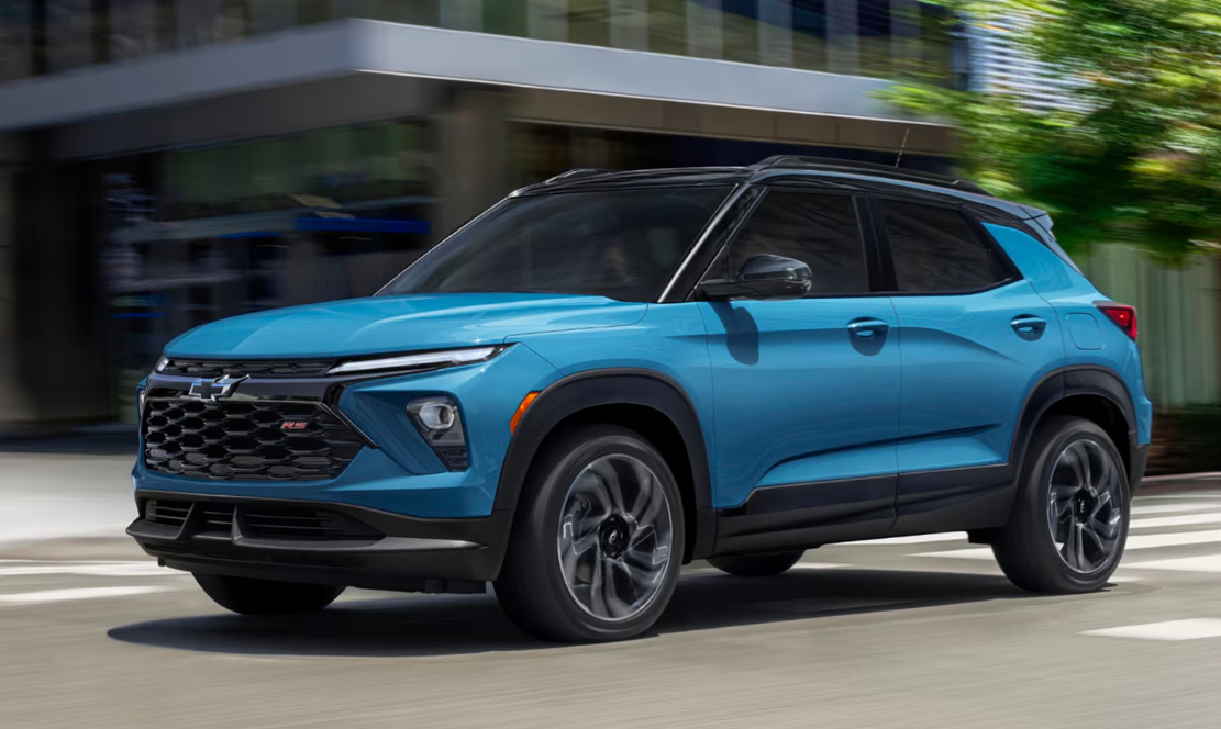 Chevy SUV in Blue