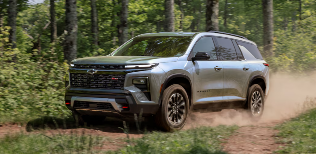 2026 Traverse in grey.