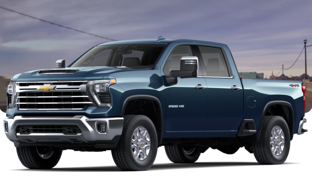 Silverado HD in dark blue