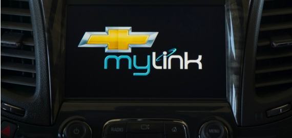 chevy mylink on car screen