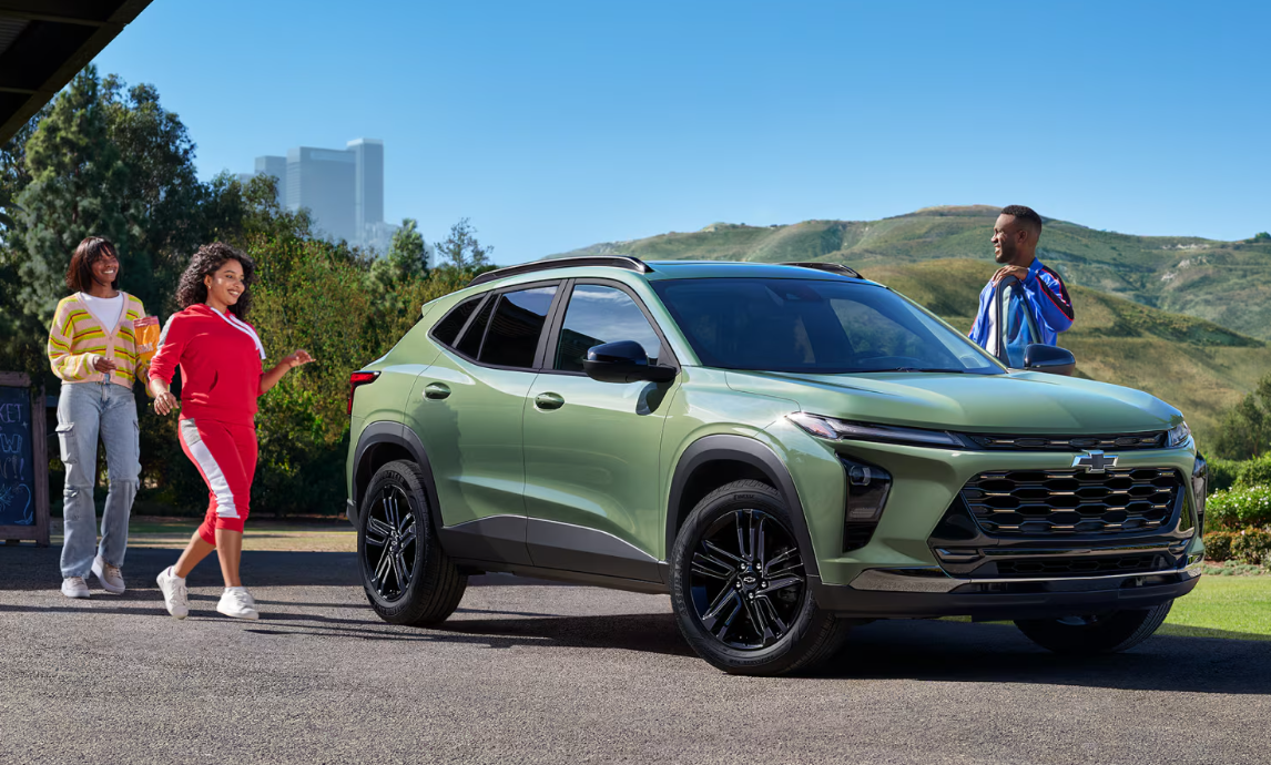Chevy SUV in Green
