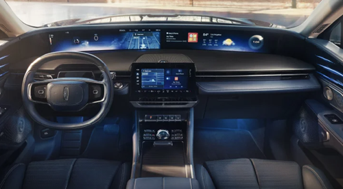 2026 Lincoln interior dashboard