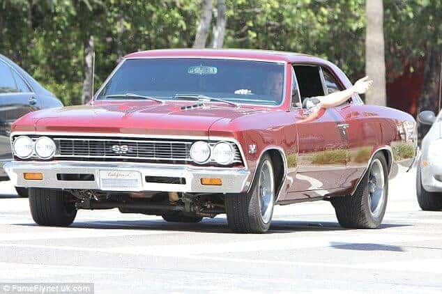 Ben Affleck in his Chevelle SS Ben Affleck in his Chevelle SS