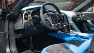 Interior of Corvette Grand Sport