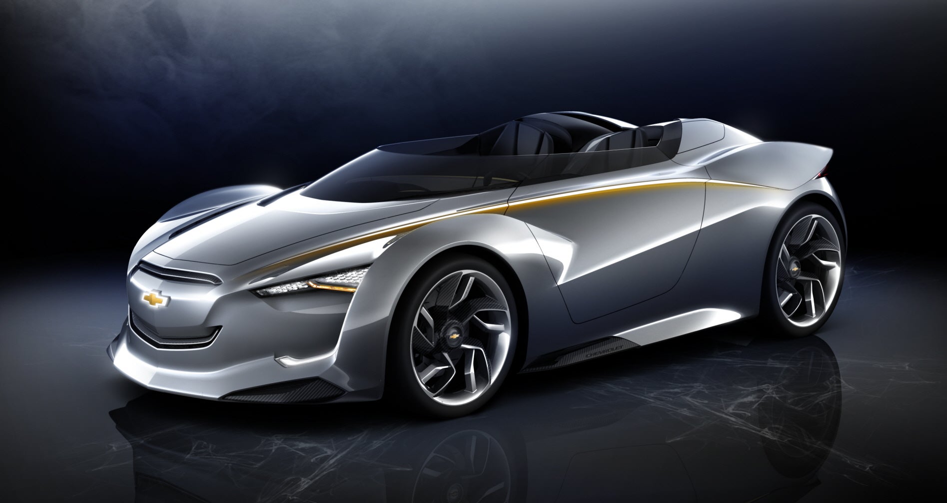 Concept Car Chevrolet Mi-Ray, a hybrid concept car 