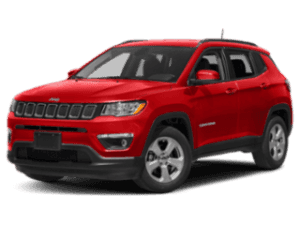 Red Jeep Compass