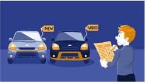 Buying a used or new car