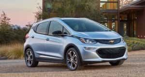 Exterior of the 2017 Chevrolet Bolt EV