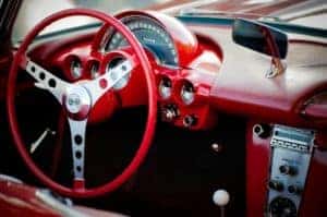 Interiors of used Corvette