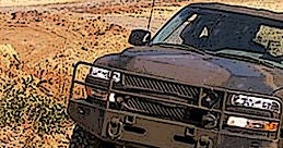 Chevy offroading