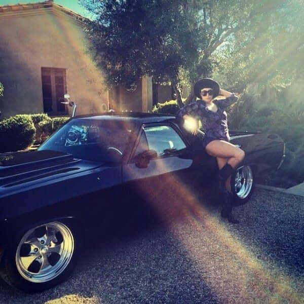 Lady Gaga's El Camino coupe Lady Gaga's El Camino coupe