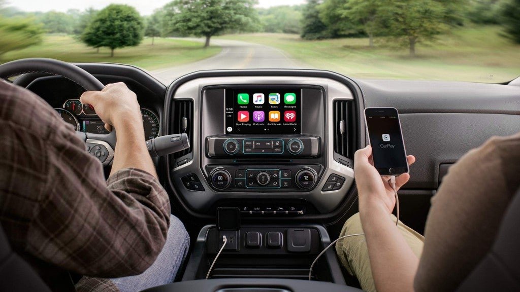 Interior View - 2016 Chevy Silverado