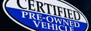 Certified Pre-owned Vehicle