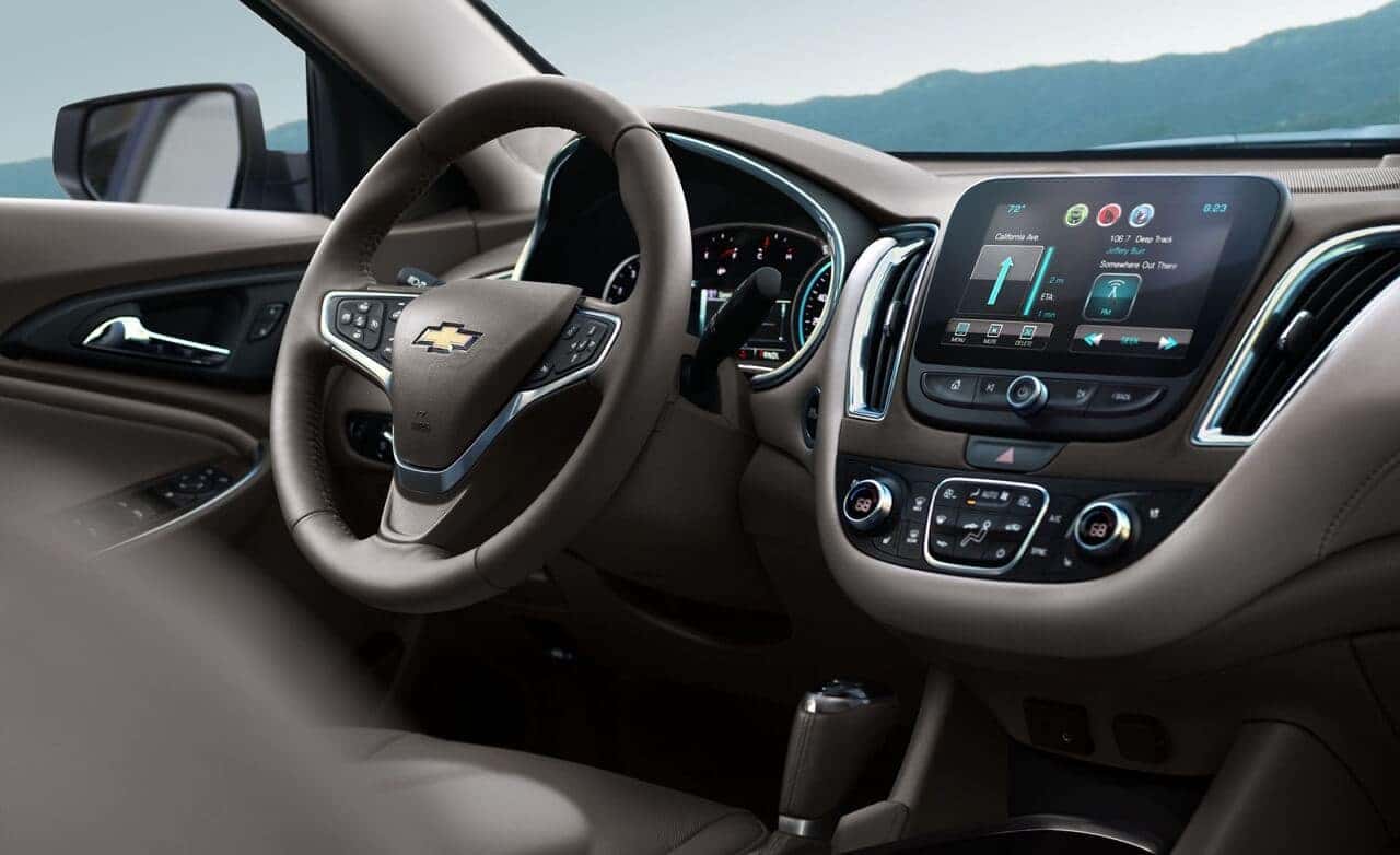 2016 Chevrolet Malibu interior view from backseat