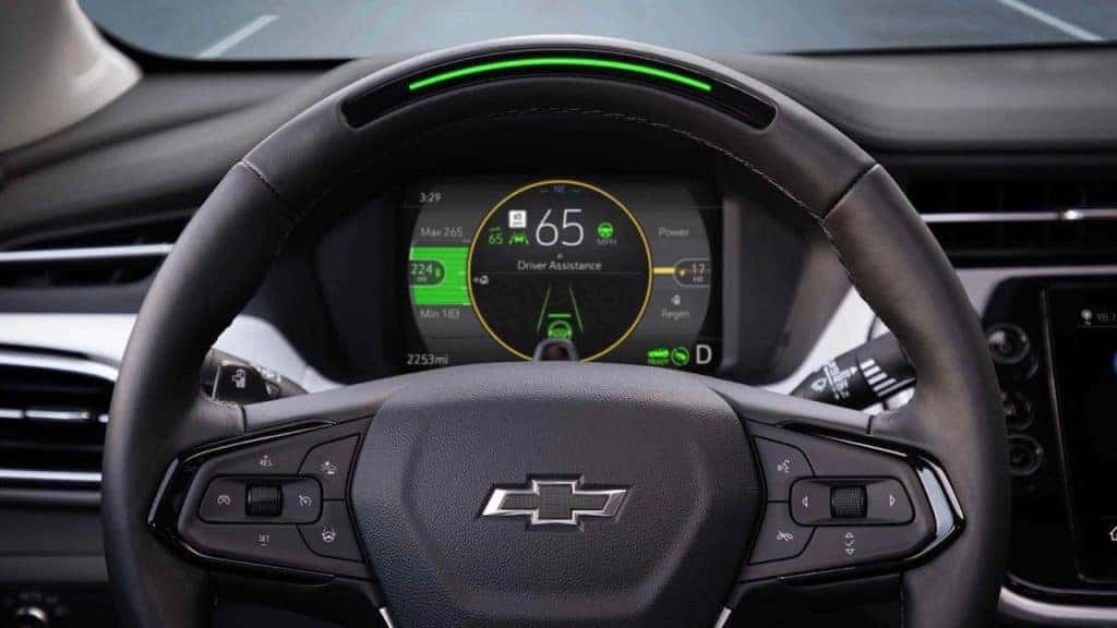 Chevy Super Cruise drivers view