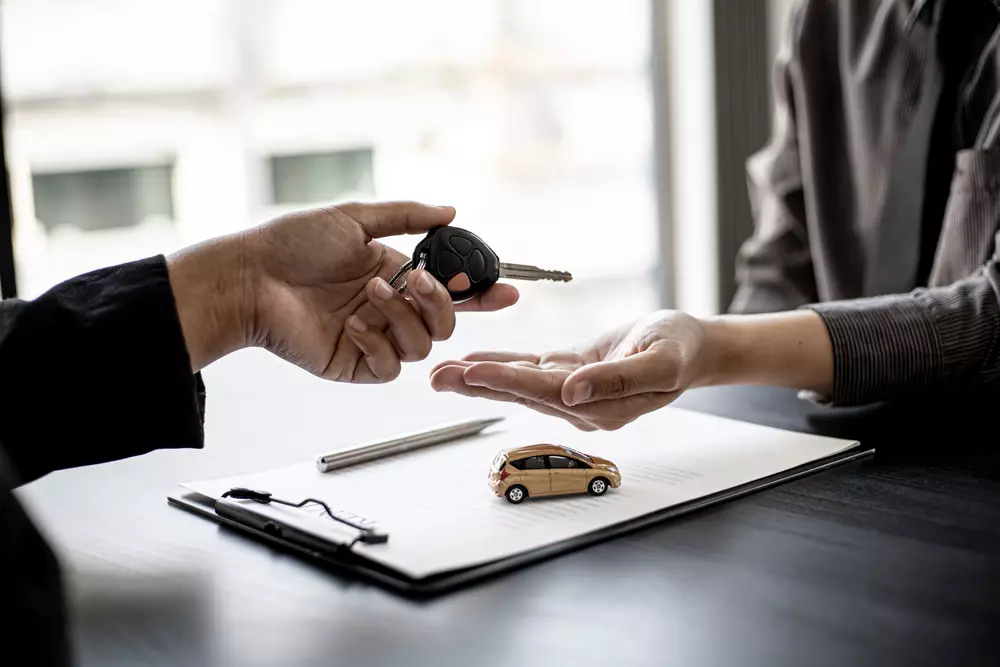 Turning current car into trade-in value for new vehicle purchase